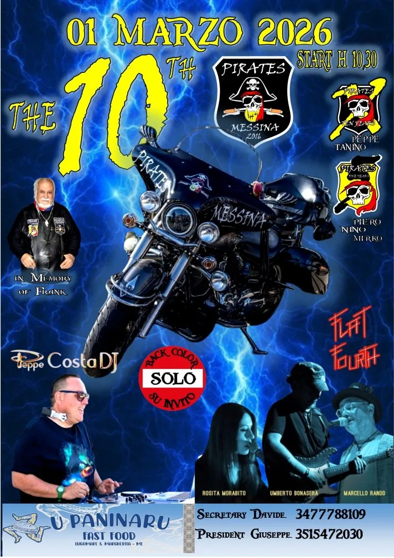 10° ANNIVERSARIO PIRATES MESSINA