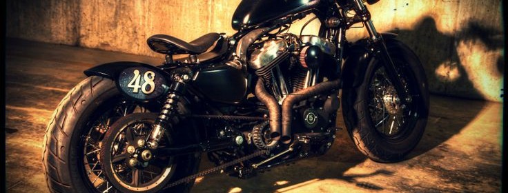 Foto Harley Davidson Forty Eight modificate (Fotogallery 16 foto)