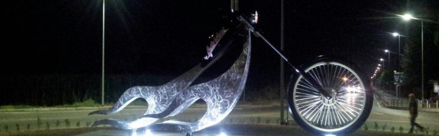 Inaugurato il “Monumento al Biker”  in provincia di Bergamo