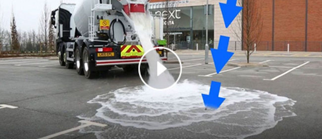 TopMix, l’asfalto super drenante ideato da una azienda inglese, la sicurezza della guida sul bagnato (Video)