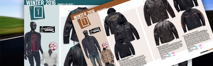 Guarda le collezioni abbigliamento invernale Harley Davidson 2016
