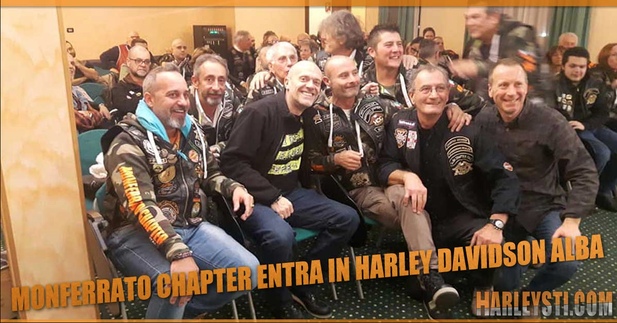 Monferrato Chapter entra ufficialmente nella famiglia Harley Davidson Alba