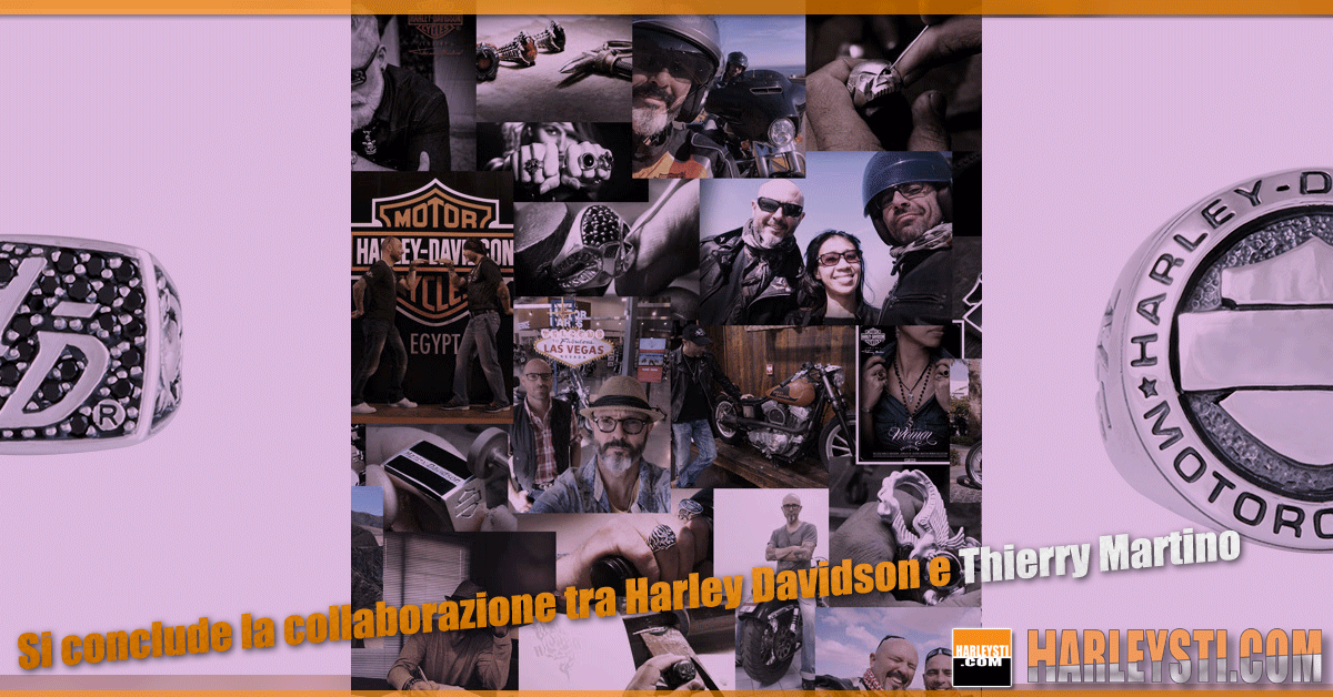 Si conclude la collaborazione tra Harley Davidson e Thierry Martino