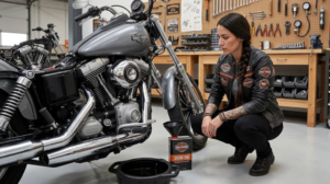 Scopri di più sull'articolo Attenzione: 5 Segreti per un Cambio Olio Harley Incredibile